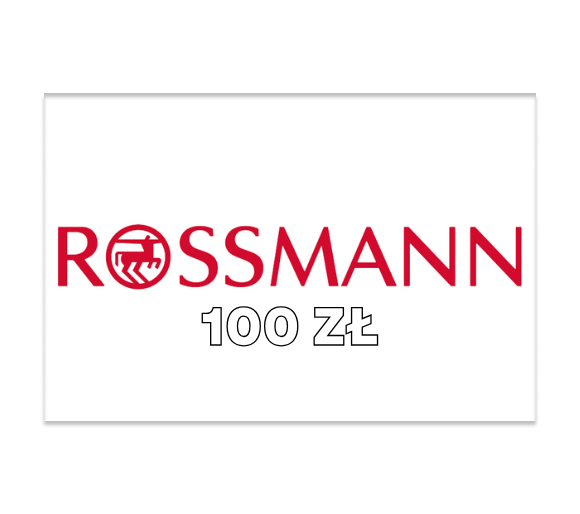 Rossmann gift card 100 PLN