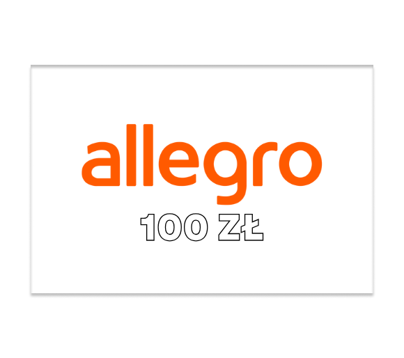 Allegro gift card 100 PLN