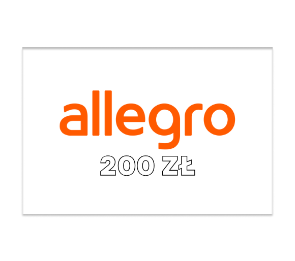 Allegro gift card 200 PLN