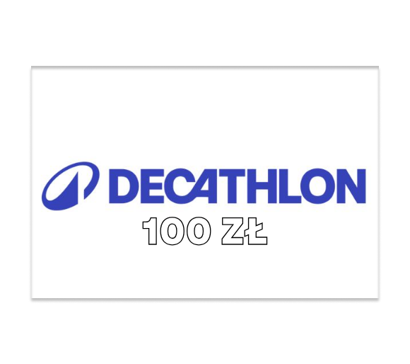 Decathlon gift card 100 PLN