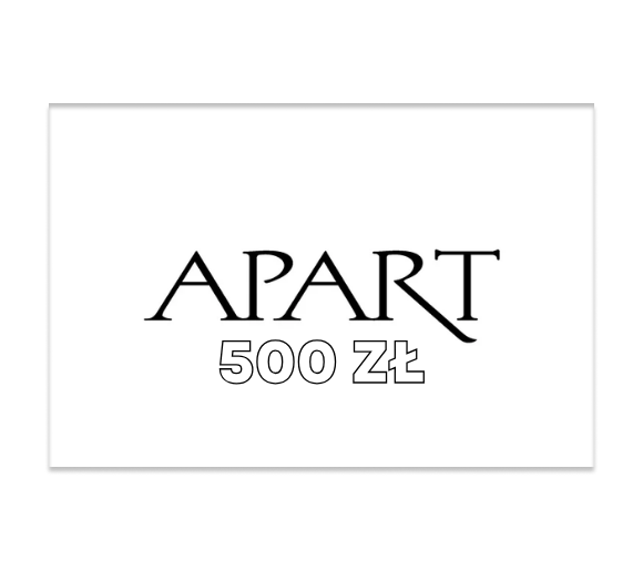Apart gift card 500 PLN