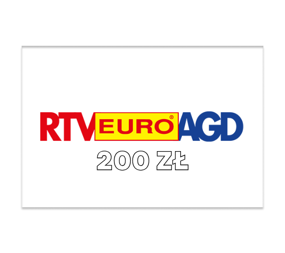 RTV EURO AGD gift card 200 PLN