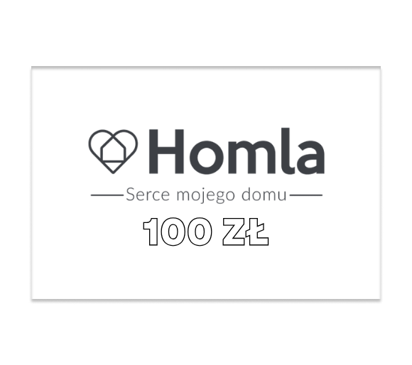 Homla gift card 100 PLN