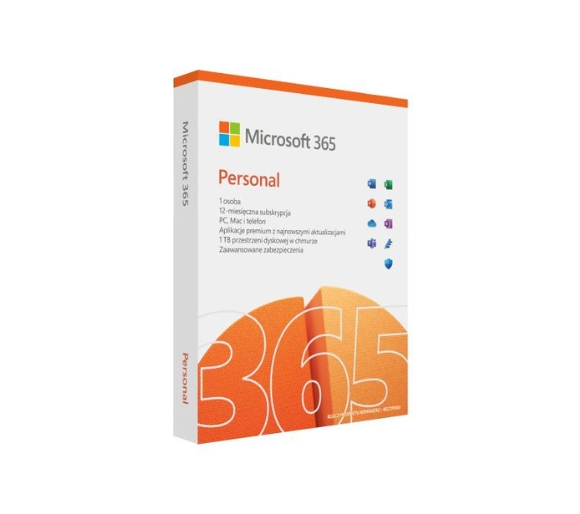 Program Microsoft Office 365 Personal PL Box 1stanowisko/1rok