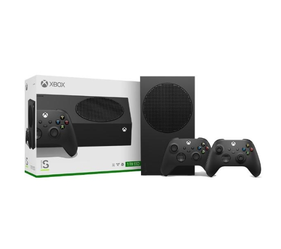 Konsola Xbox Series S 1TB, dodatkowy pad (czarny)