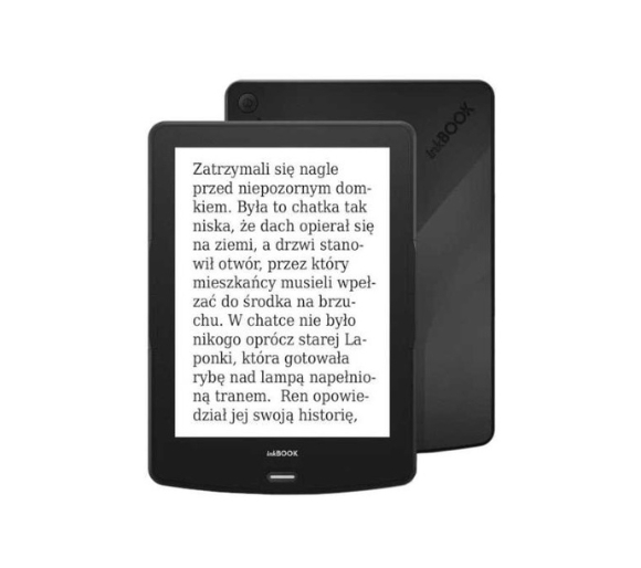 Czytnik E-booków inkBOOK Calypso Plus - 6" - 16GB -WiFi - czarny + etui
