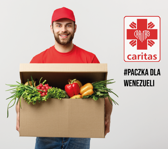 Caritas - paczka dla uchodźców z Wenezueli za 500 zł