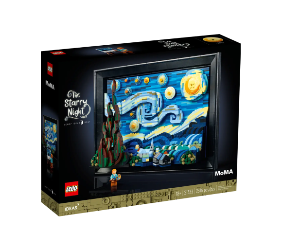 LEGO „Gwiaździsta noc” Vincenta van Gogha
