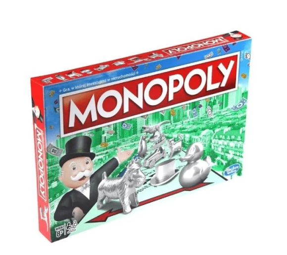 Gra Monopoly Classic Standard (Wersja Polska),  Hasbro