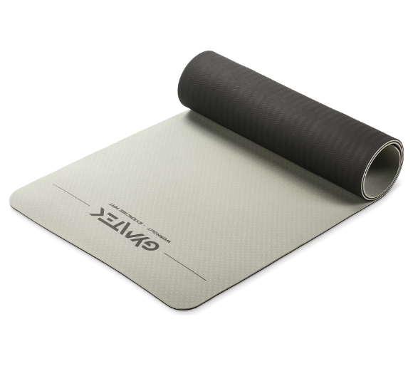 Gymtek TPE Exercise and Yoga Mat, 0.6cm