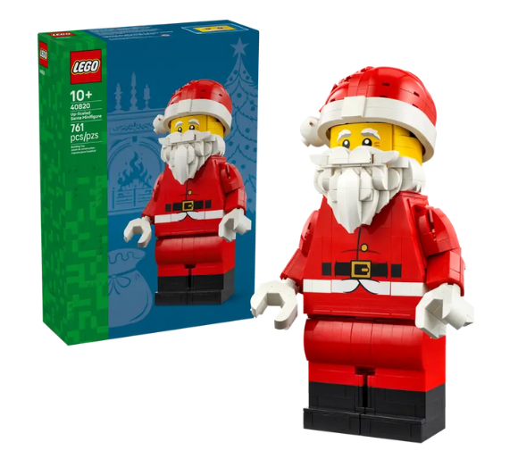 LEGO: Enlarged Santa Claus Minifigure