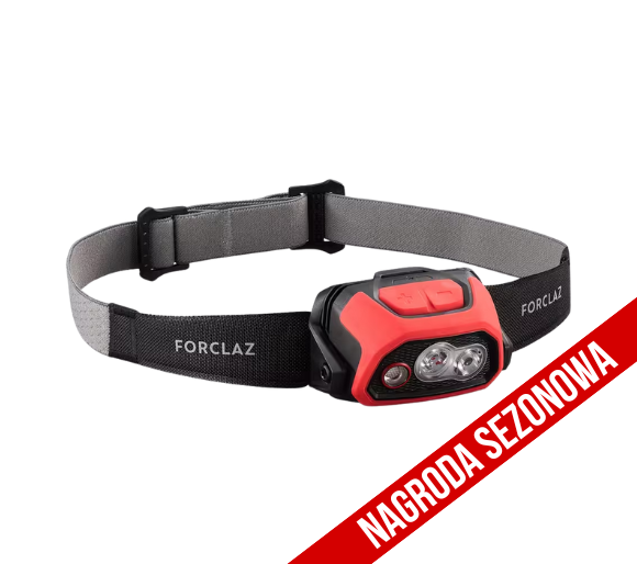 Forclaz HL900 trekking headlamp - 600 lumens USB V3