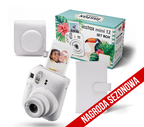 Fujifilm Instax Mini 12 White + case + album