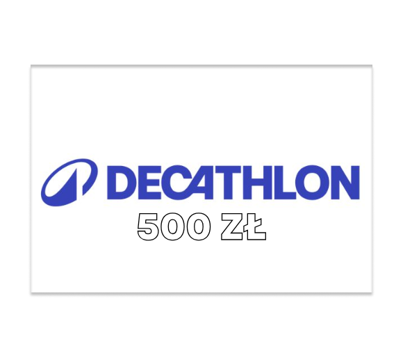 Decathlon gift card 500 PLN