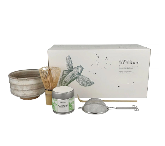Paper & Tea Matcha Starter Kit Organic Set
